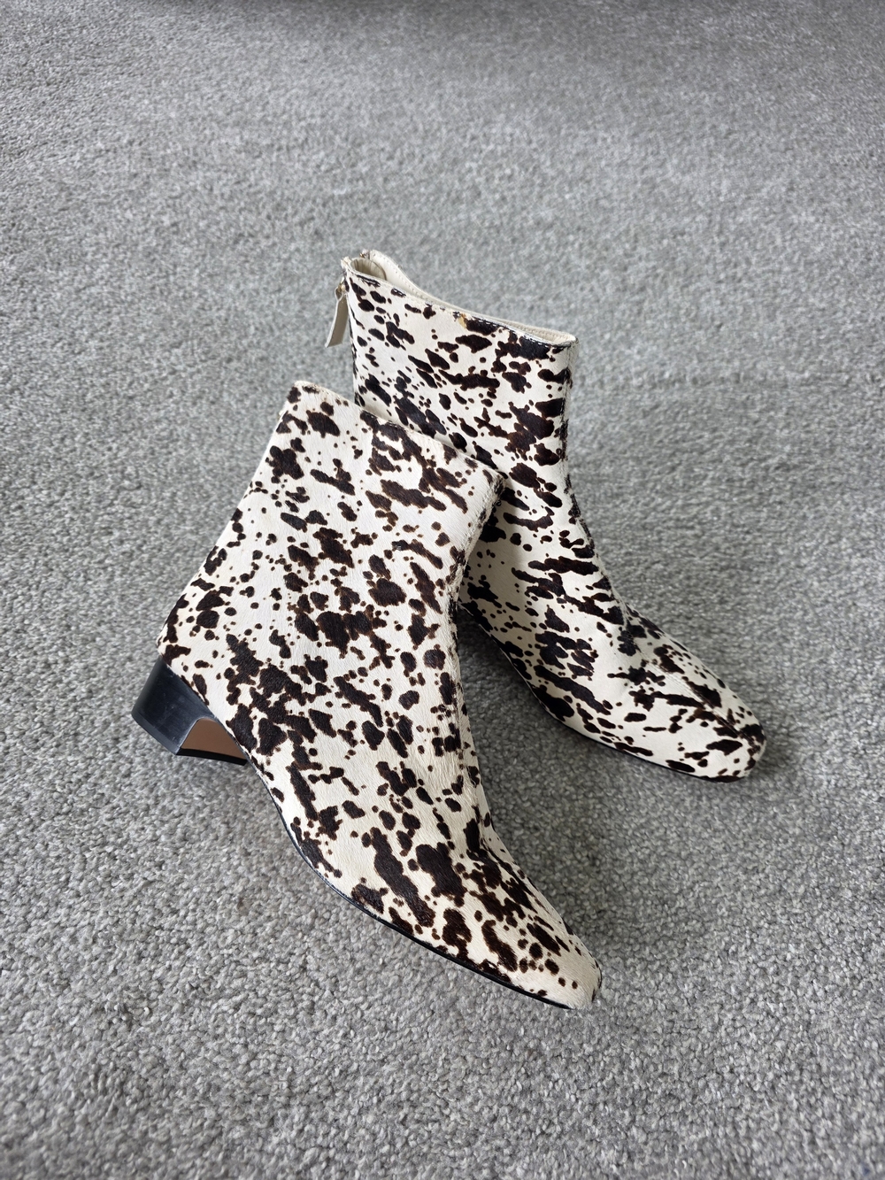 J.Crew Cow Hair Women's Ankle Boots